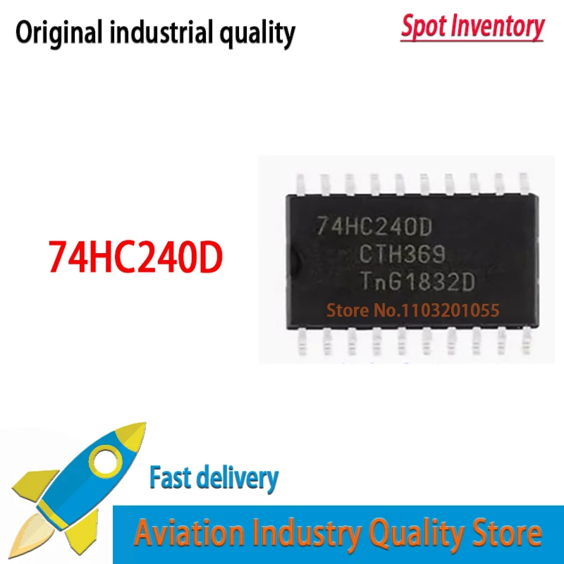 74HC240D 10pcs/lot  SOIC-20  74HC240