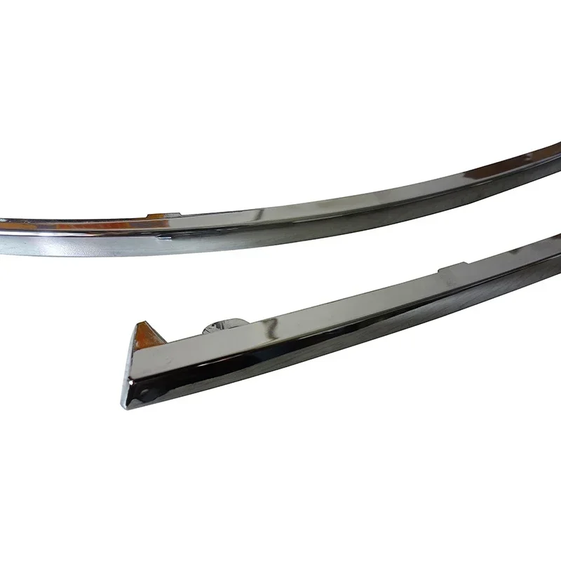 1Pair Headlight Lighting Strip Front Guard Decorative Strip Fog Lamp Lighting Strip 4B0807173 4B0807174 for Audi A6 C5 1998-2001