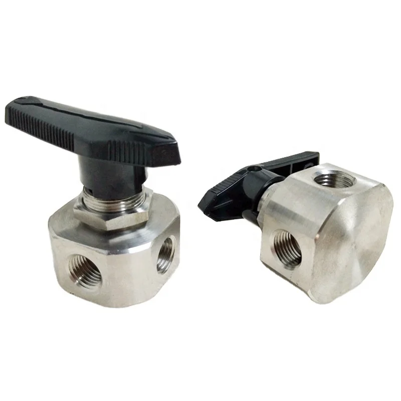 4 Way Ball Valve For Instrumentation Stainless Steel Product