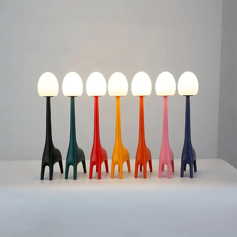 โมเดิร์นสร้างสรรค์กวางรูป Creative Night Light เด็กการเรียนรู้เดสก์ท็อป Eye Protection โคมไฟตั้งโต๊ะขนาดเล็ก