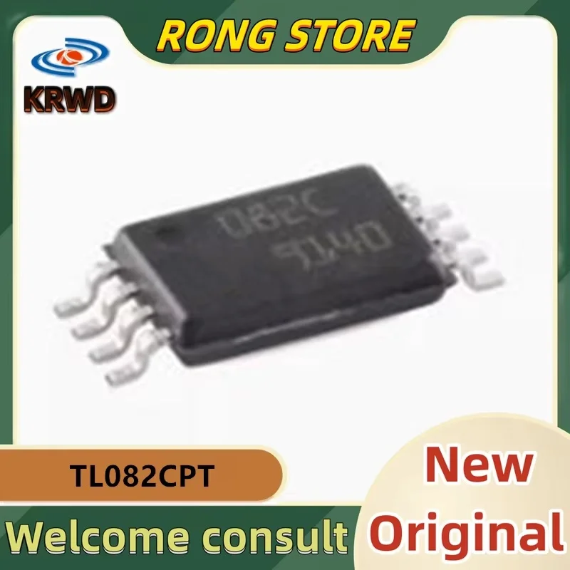 10PCS 082C OB2C New and Original Chip IC TSSOP-8 TL082CPT TL082CP TL082C TL082 082