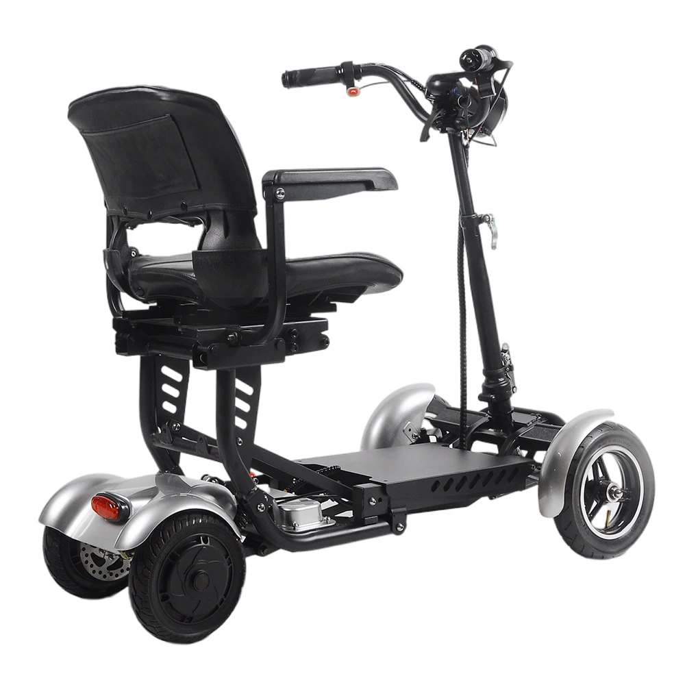 

2025 New Upgrade Mobility Scooter Chair Four Wheel Foldable Light Weight Electric Mobility Scooter Adult For Old People