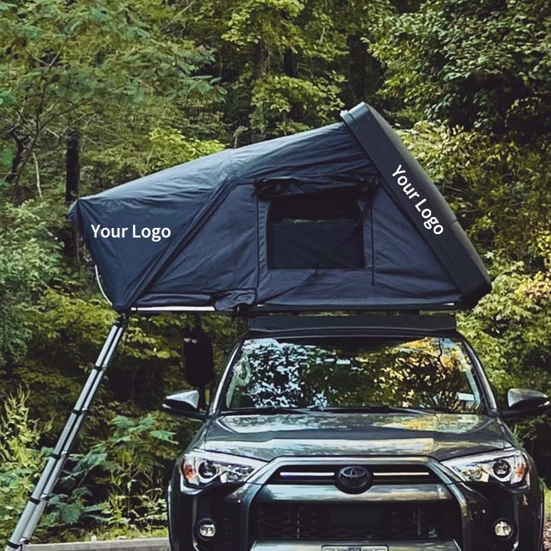 Roof Top Tent Camper Car 4X4 Ultralight Aluminium Shell Side Open Style Hard Shell Car Tent for Camping
