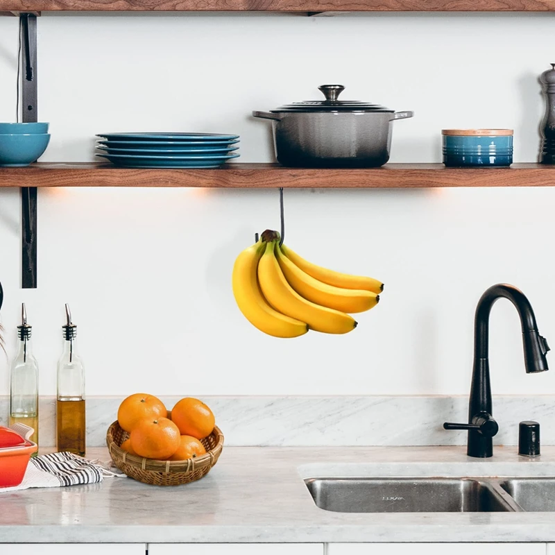 

Hanging Banana Hook Rotatable Banana Hook Banana Hook Under The Cabinet