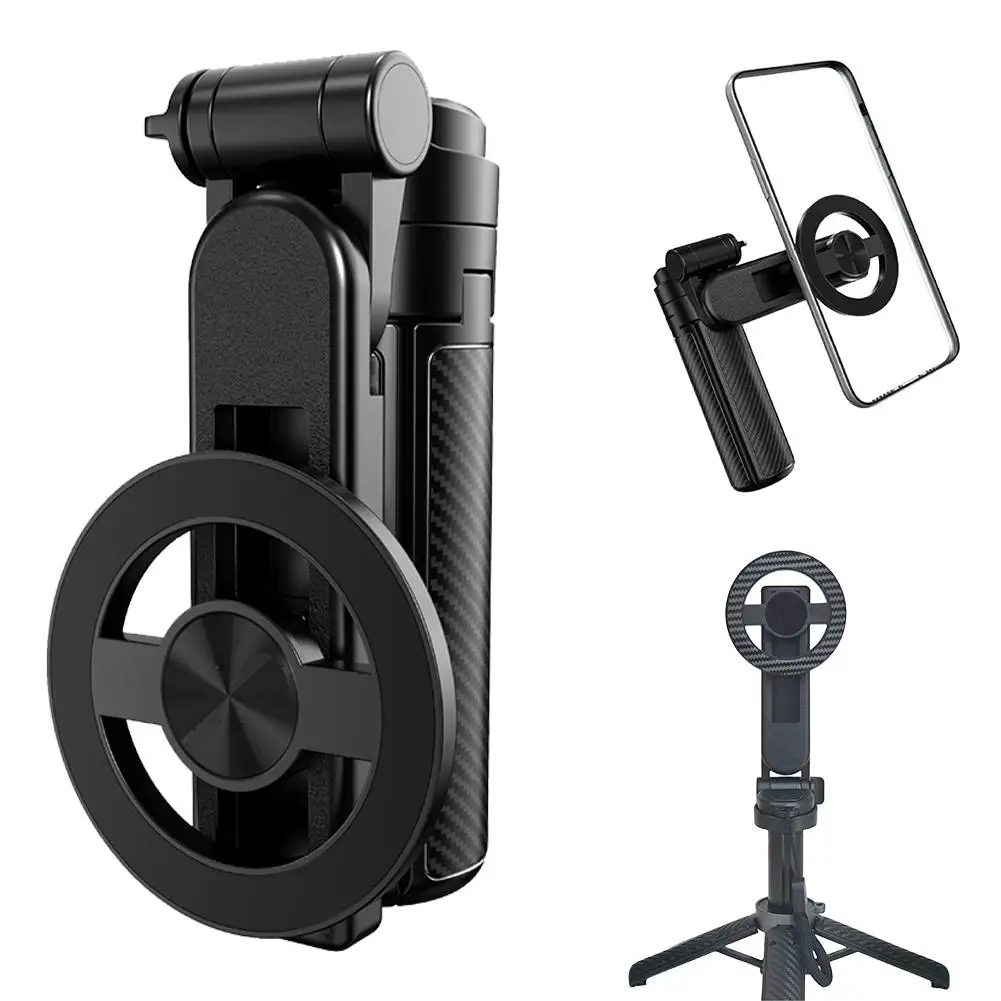 

Mini Magnetic Selfie Stick Bluetooth Selfie Stick Portable Telescopic Phone Holder For Magsafe Handle