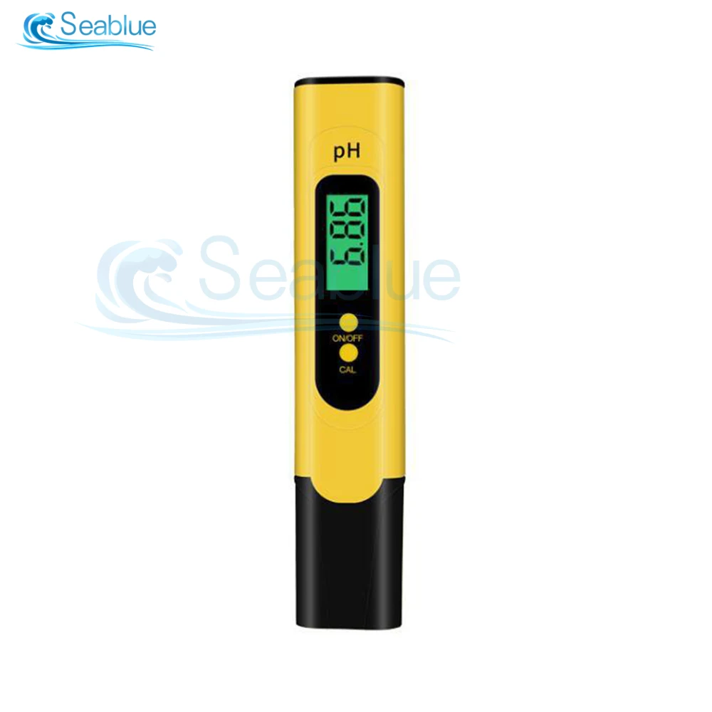 PH Meter Pen Tester LCD Digital Display 0.01 High Precision Water Quality TDS EC Tester 0-14PH Measurement Home/Aquarium/Pool