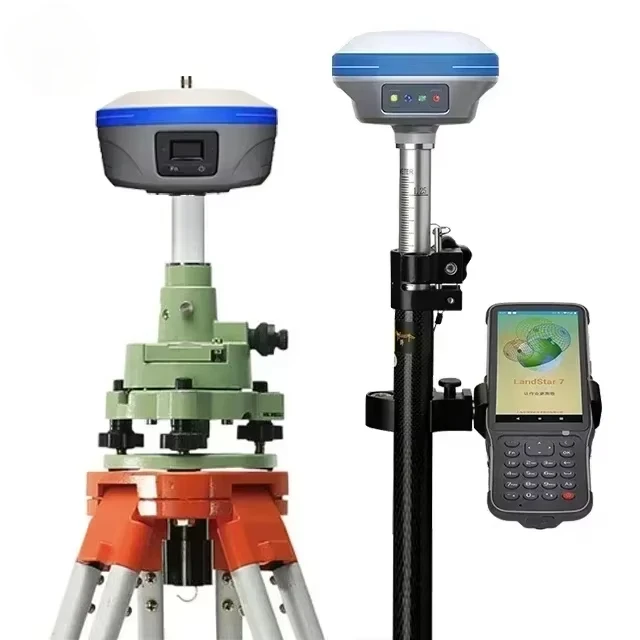 I73/X6/T5Pro/M6II GNSS Rover e IBase con RTK multifrequenza professionale IMU, precisione superiore per l'arpentazione degli esperti