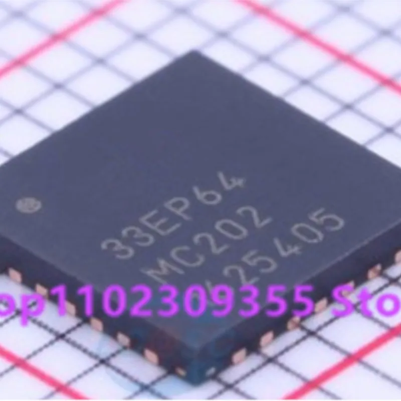 

DSPIC33EP64MC202-I/MM DSPIC33EP64MC202 33EP64MC202 qfn28 5pcs