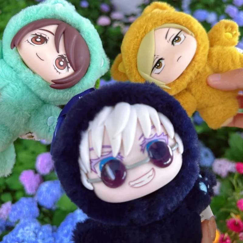 

Оригинальная кукла Eaki Jujutsu Kaisen Season 2, Gojo Satoru Cat Park, вечеринка, слепая коробка, кукла, кулон, Коллекционная игрушка, модель, подарок на складе
