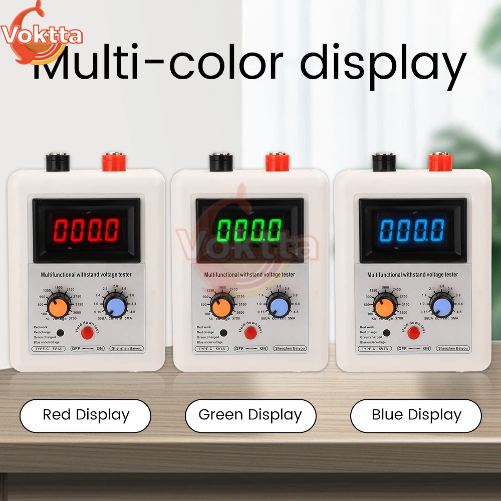 Imagem -02 - Igbt Tensão Transistor Tester 0v3800v Diodo Mos Triode Mov Teste do Medidor de Tensão Led Volt Capability no Stand Testers