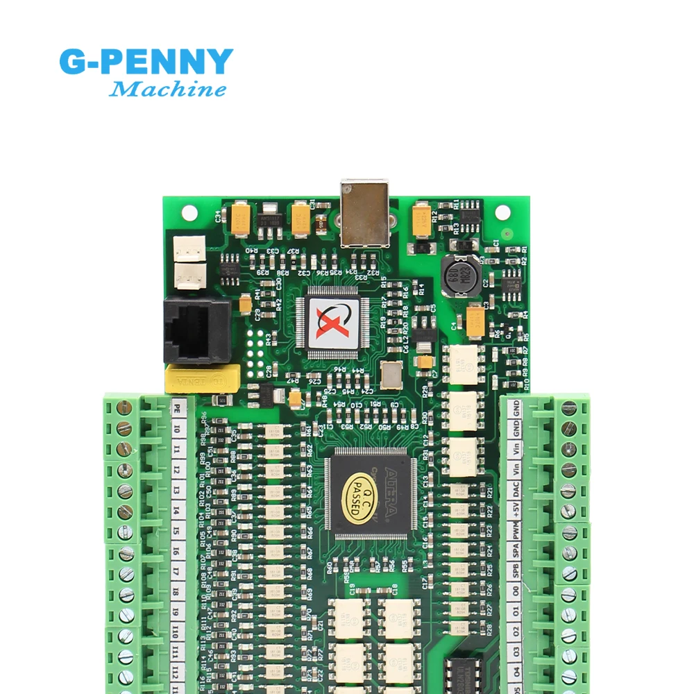 MACH3 scheda di controllo USB a 4 assi interfaccia scheda di controllo del movimento scheda Driver CNC 1Mhz per motore passo-passo/servomotore