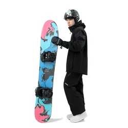 Veste de snowboard professionnelle pour hommes et femmes, vêtements chauds, veste de ski respirante, coque dure, hiver