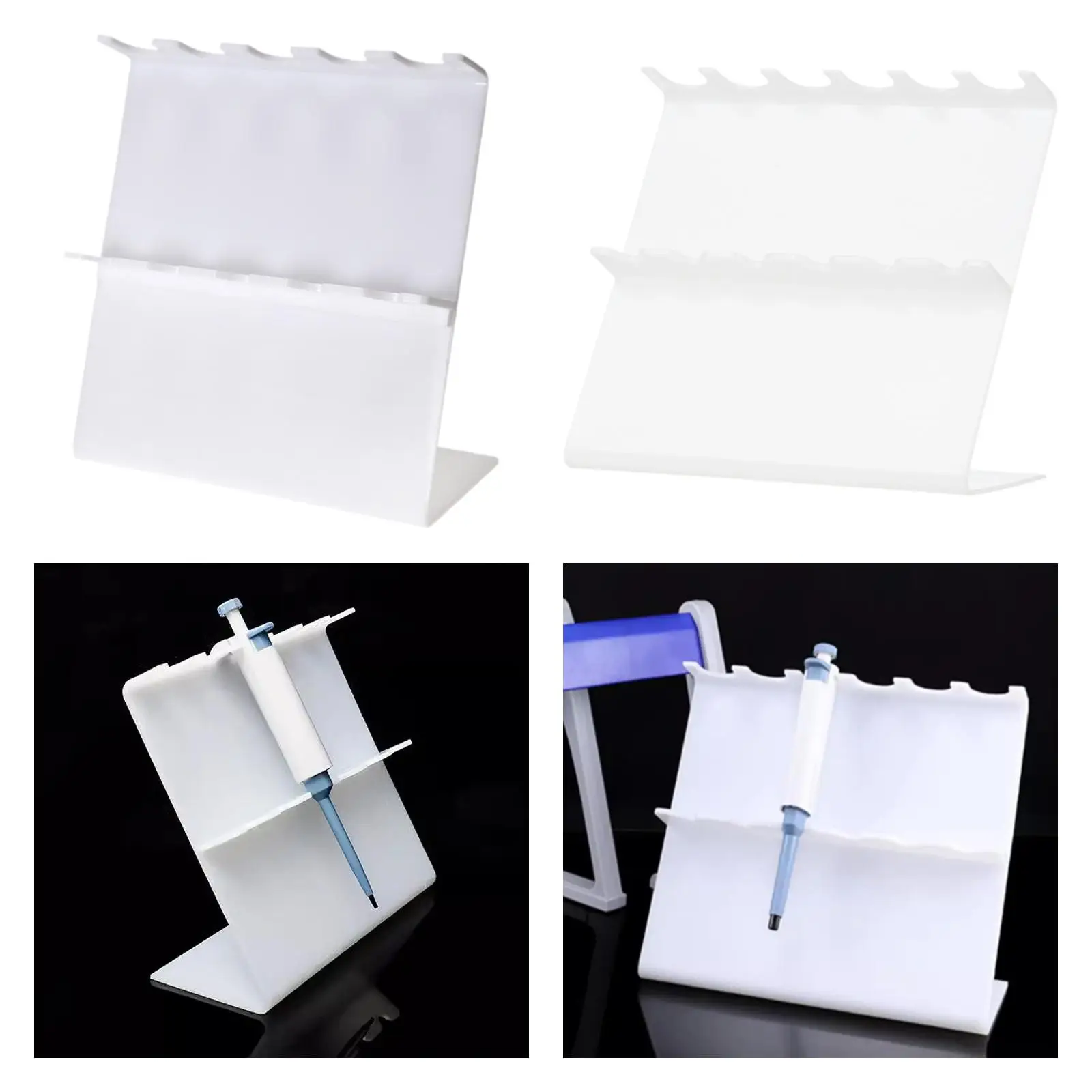 Lab Pipette Rack Pipettes Are Not Included Compact Easy Assembly Multifunctional Lab Supplies Pipettor Holder Pipette Stand