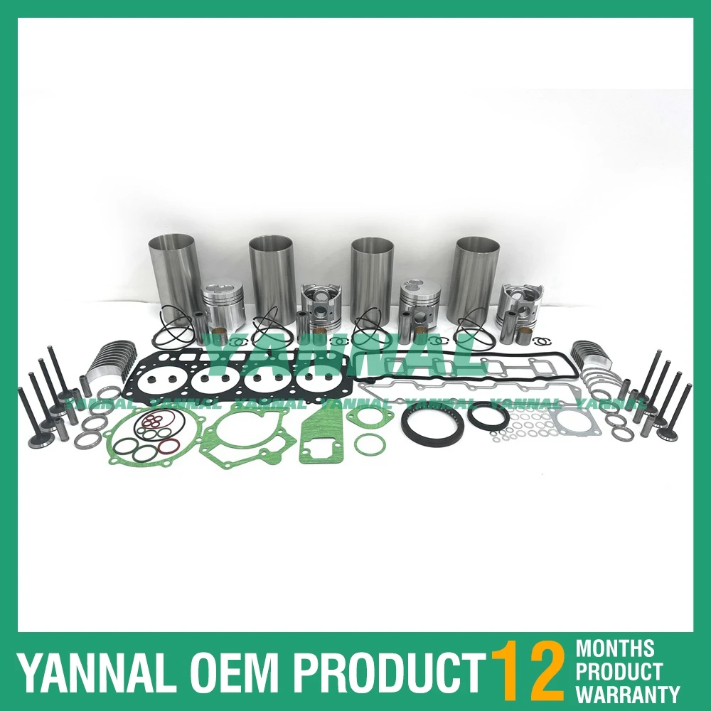 

Комплект для капитального ремонта 4D94E для двигателей Yanmar, запчасти