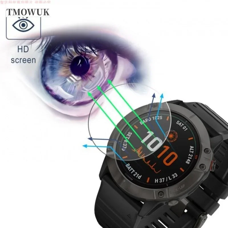 

For Garmin Instinct 2 2X 3 3E Crossover 40/45/50mm Anti-Break Explosion-Proof Watch Tempered Glass Screen Protector,