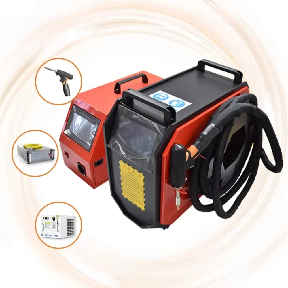 Portable Mini Air Cooling Laser Welder 1500W Handheld Laser Welding Machine Laser Welder For Metal