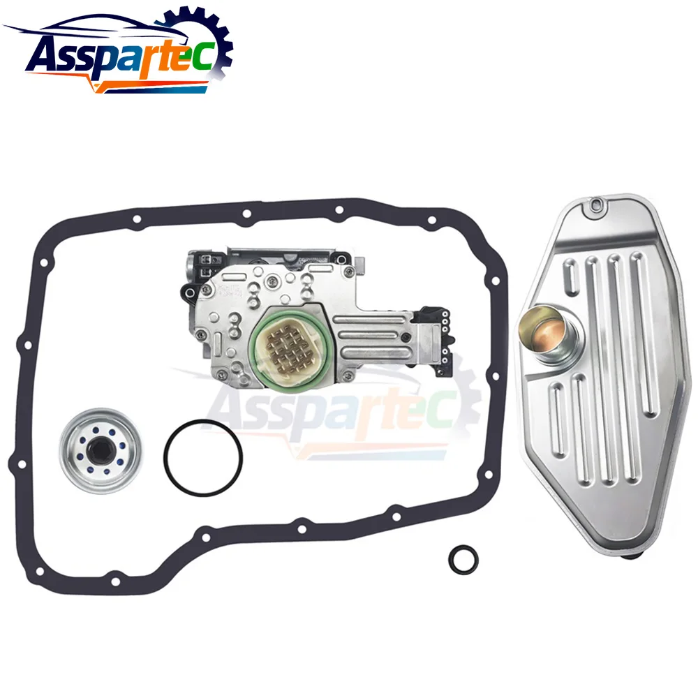 Zestaw filtra bloku elektromagnetycznego skrzyni biegów 545RFE 45RFE do Dodge Ram Durango Jeep Liberty Grand Cherokee 5170877AA 52119435AB