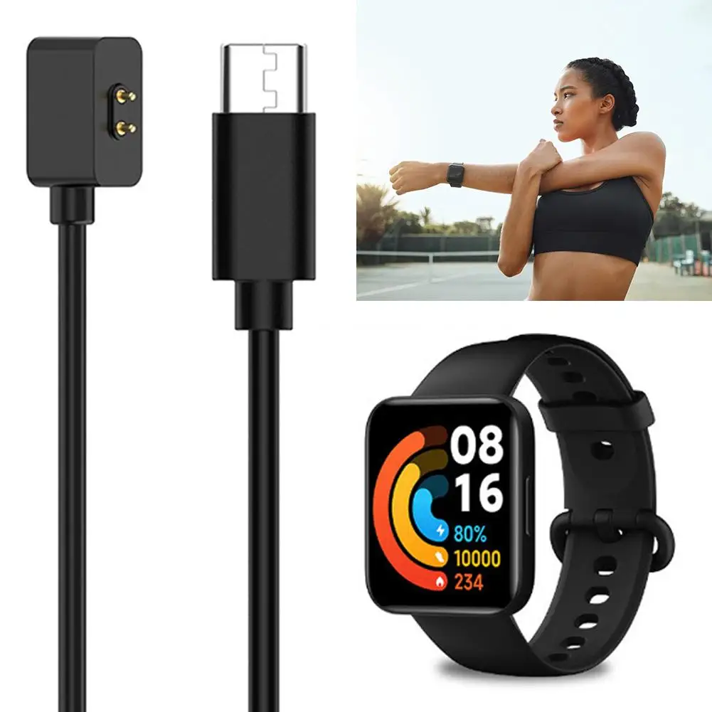 

Зарядное устройство USB-кабель для Xiaomi Mi Band 2/3/5/6/7/8/9/7Pro/8Pro, Redmi Watch 2/2 Lite, Horloge 2 N6E0