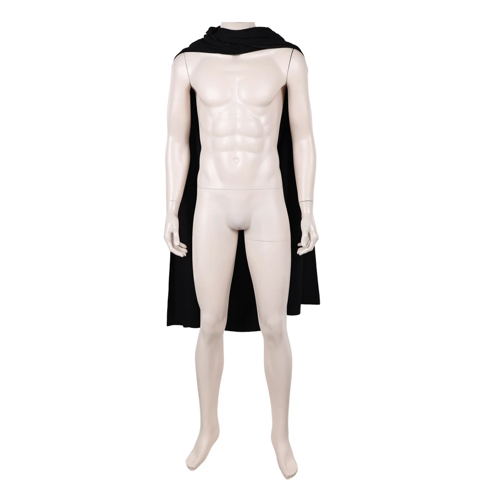 Capa de Cosplay de Din Djarin para Hombre, Capa Negra de Fantasía para Juego de Rol, Disfraz de Película, Manto para Adultos, Traje para Halloween, Carnaval y Fiestas