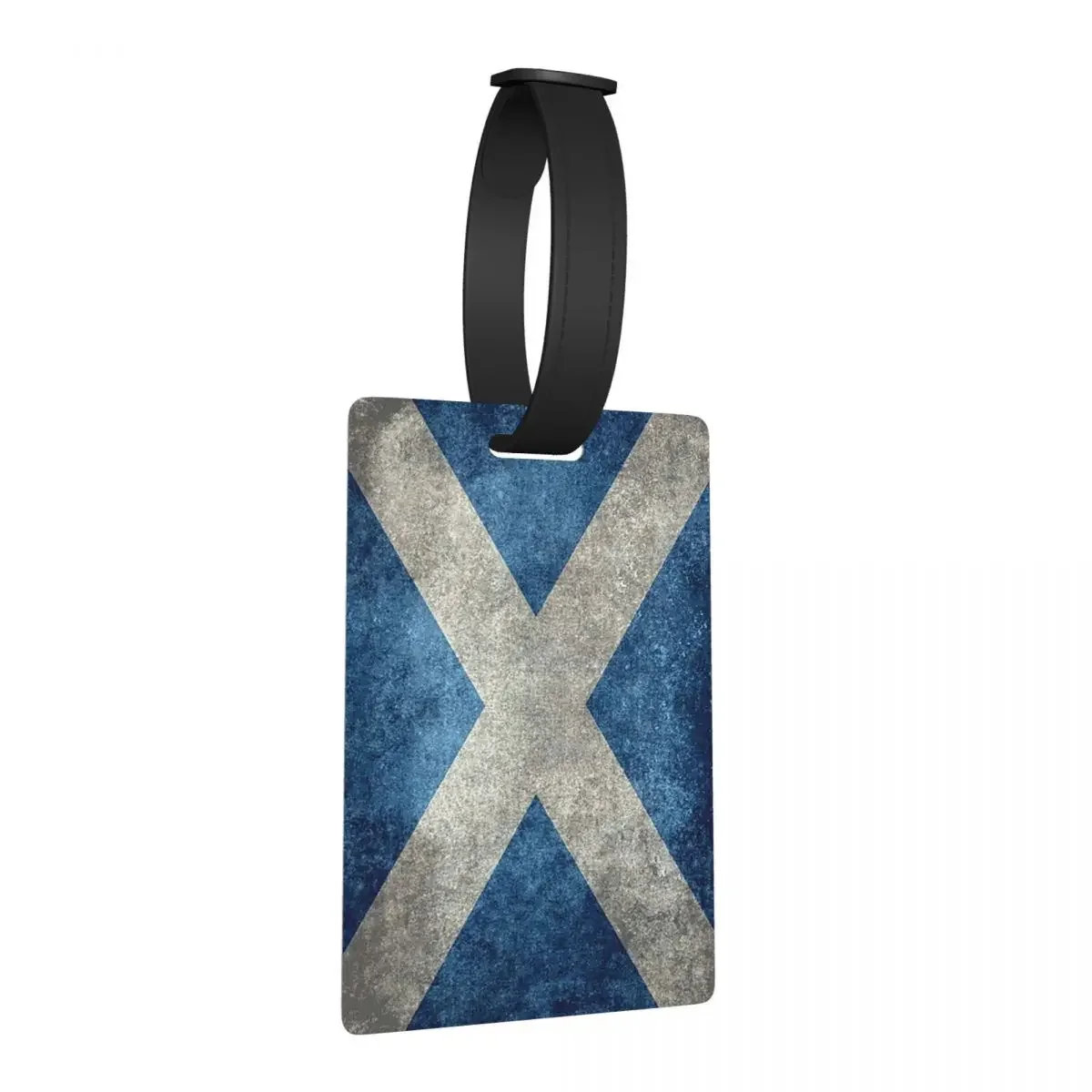 

Флаг Шотландии - Грузкая винтажная версия, багажные бирки, чемодан, дорожная мода, багажная бирка, держатель этикетки, идентификационное имя, адрес