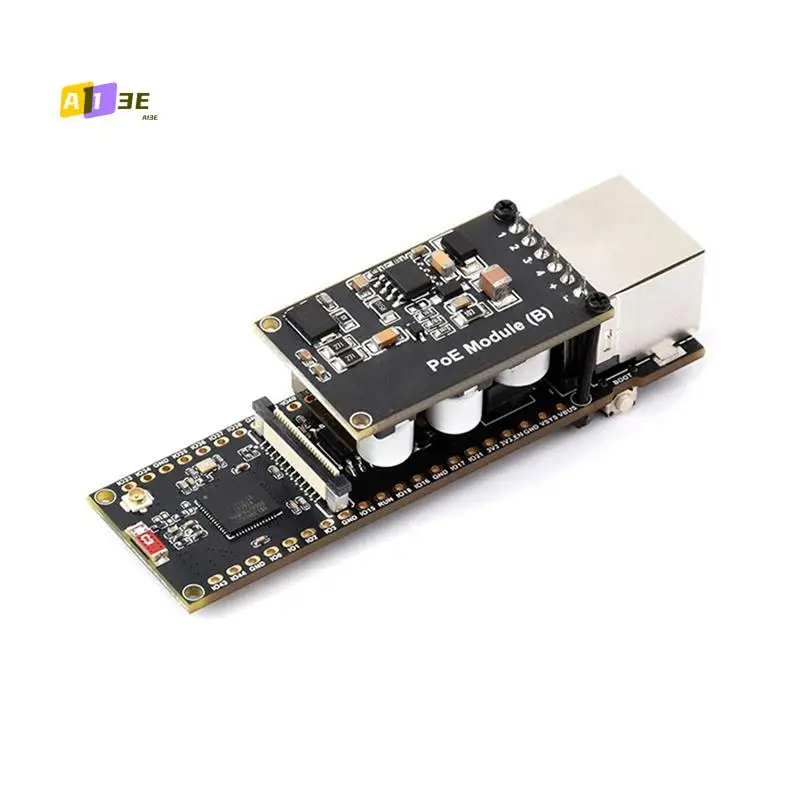 

Плата разработки Ethernet A13E-ESP32-S3 с модулем POE поддерживает двухъядерный интерфейс Wi-Fi Bluetooth POE с нагрузкой Type-C