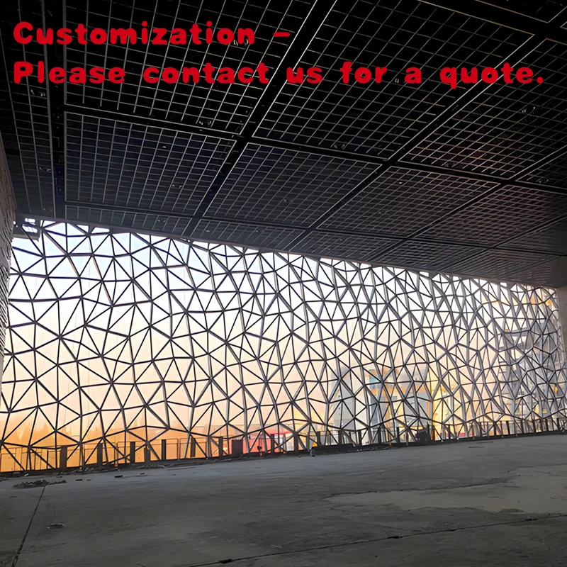 custom.Modern Building Proof Curtain Wall Fire Resistant Carbon Steel Frame Glass Curtain Wall Exterior Building