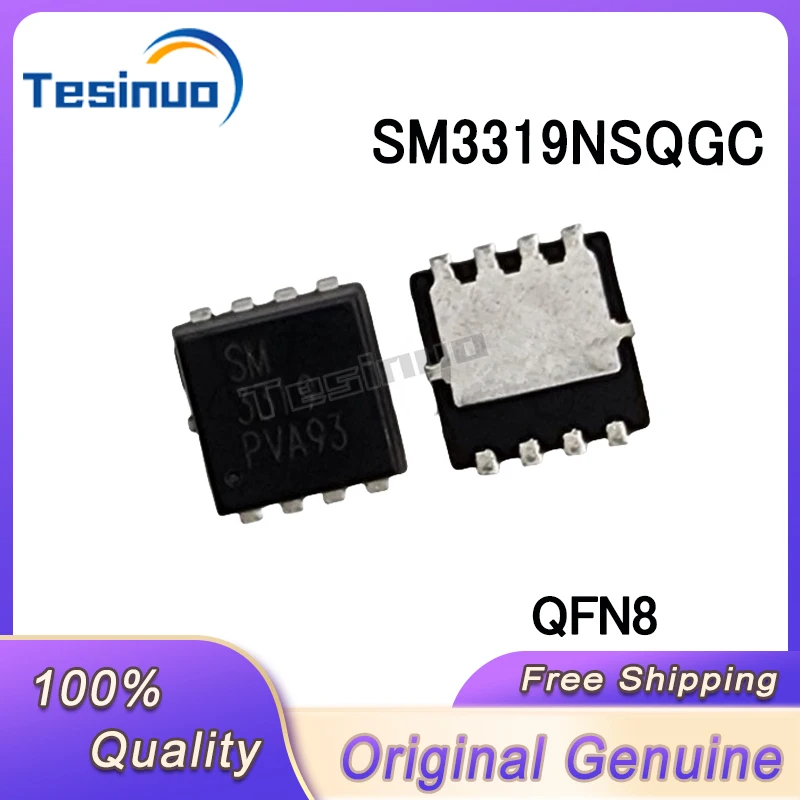 

5/PCS New Original SM3319NSQGC-TRG SM3319NSQGC SM3319 QFN8 In Stock