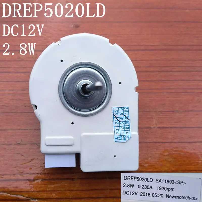 

Replacement Refrigerator Cooling Fan Motor for Samsung Refrigerator fridge Cooling Fan DREP5020LD DC12V 2.8W 0.23A freezer Acce
