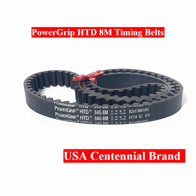 

USA PowerGrip HTD 8M Timing Belts HTD1512-8M 1520-8M 1552-8M 1584-8M 1600-8M 1680-8M 1696-8M 1728-8M 1760-8M 1800-8M 1880-8M