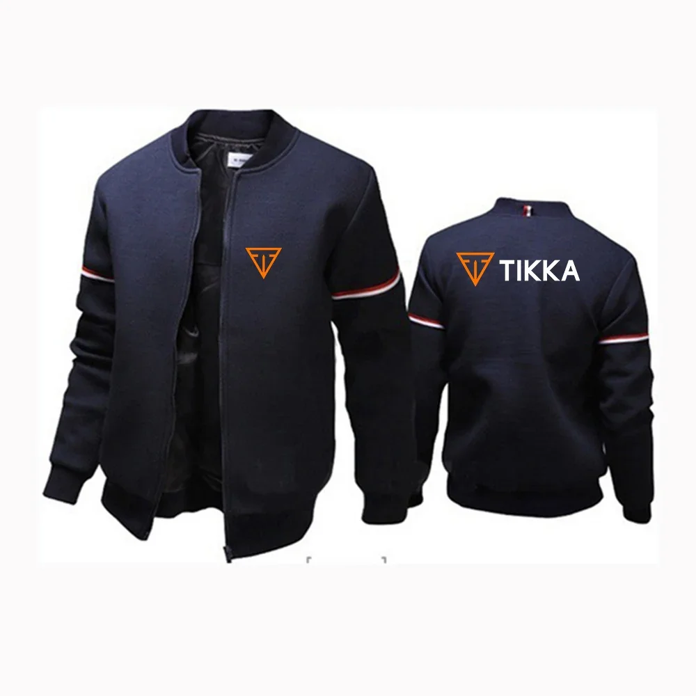 Tikka By Sako Finland Firearms Logo 2024 Men's New Fight Jackets Hooded Coat Silm Harajuku Streetwears Zip Hoodies Cardigan Tops