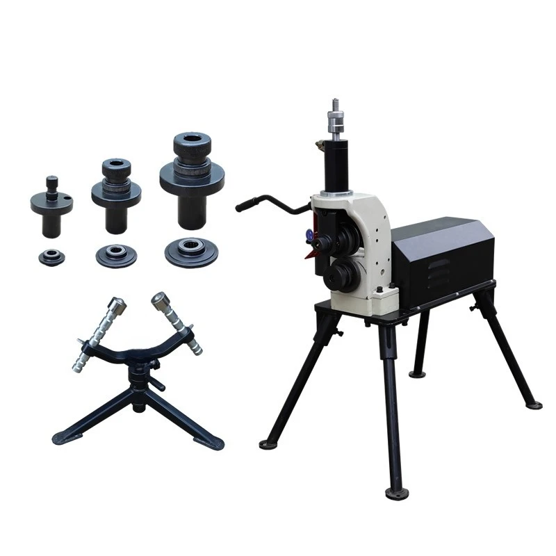 60-325Mm electric hydraulic rolling groove machine, fire pipe grooving machine