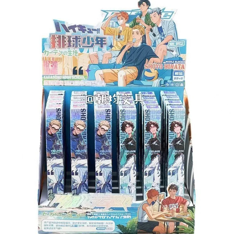 Random 3Pcs Anime ballpoint pen Cartoon Gel Pen back to school office stationery supplies children\'s day gift