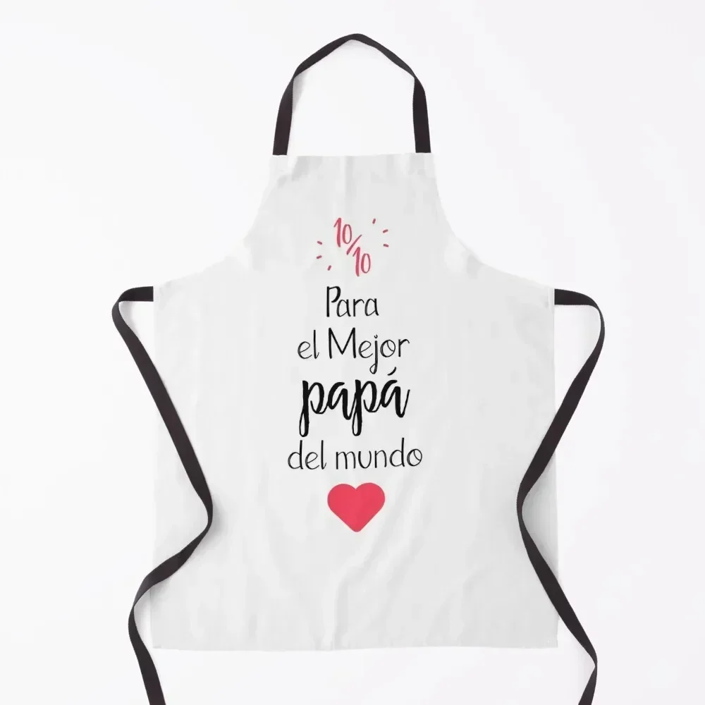 

For the best dad in the world Apron kitchen and home Kitchen Chef Uniform Women Apron