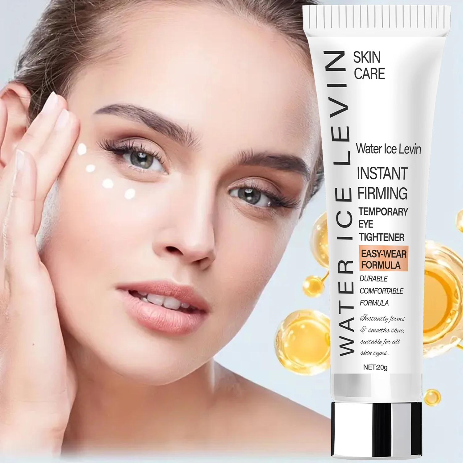 

Мгновенный укрепляющий подтяжка глаз. Гелевая текстура нелипкая. Формы разглаживает кожу. Удобная прочная формула. Все типы кожи. 20г.