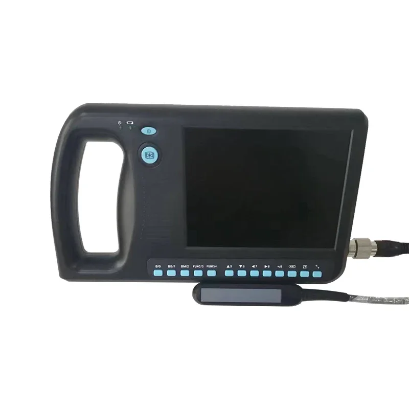 Escáner de ultrasonido portátil para ganado, Ultra sonografía WED3000V, probador de Sonar de camello, herramienta de cría de eco de granja, 5,7 pulgadas