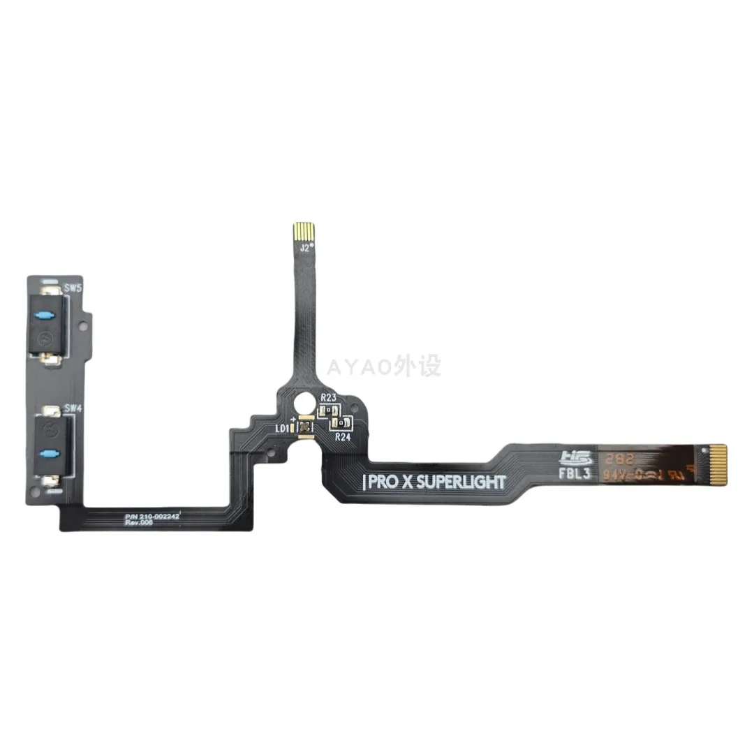 GPW1/2nd Generation GPWX Mouse Side Button Double-click Repair Parts Side Button Assembly Wiring Assembly Micro Movement
