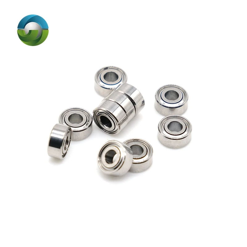 10PCS 681XZZ 1.5x4x2 mm Fingerboard Miniature 681X ZZ Ball Bearings ABEC-9