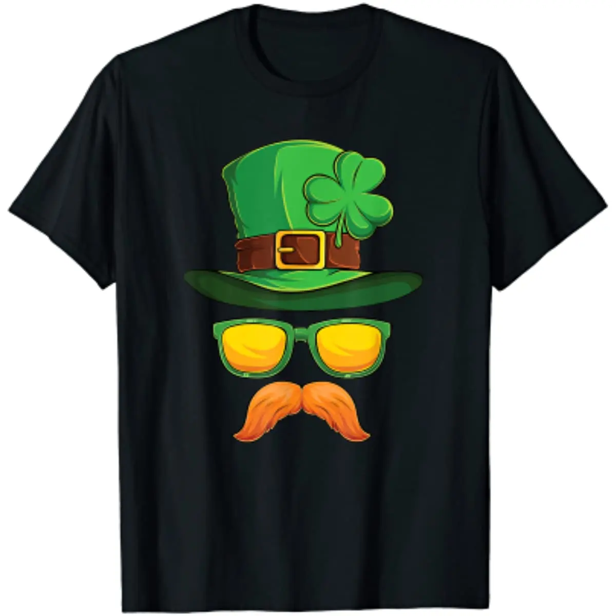 Funny St. Patrick's Day Irish Leprechaun Men Boys T-Shirt Men Clothing Cotton  Four Seasons Tees Oversized T Shirt