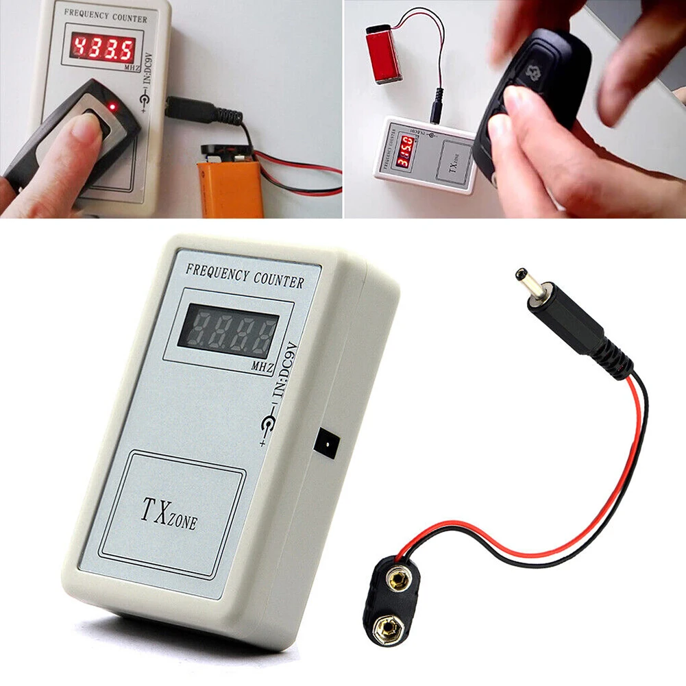 Monitor Application Range Frequency Counter Car Key Remote Control Remote Control Car Key Counter Tester Handheld