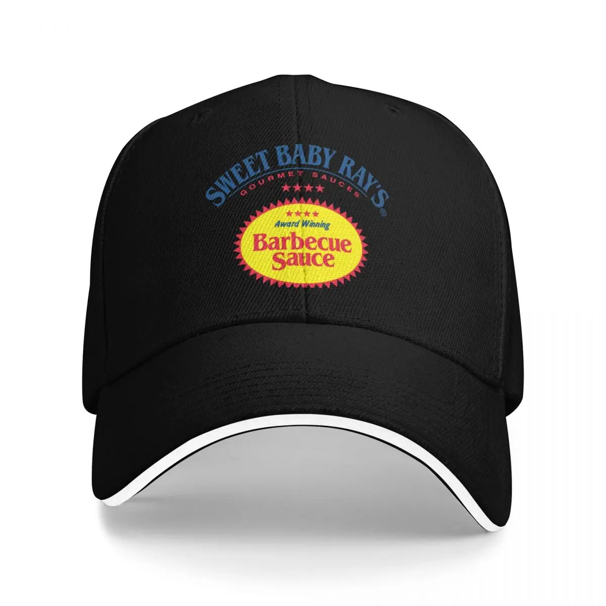 

Sweet Baby Ray's Mark Zuckerberg's BBQ Barbeque Sauce Barbecue Baseball Cap Visor Hood Luxury Brand Women's Golf Clothing Men's