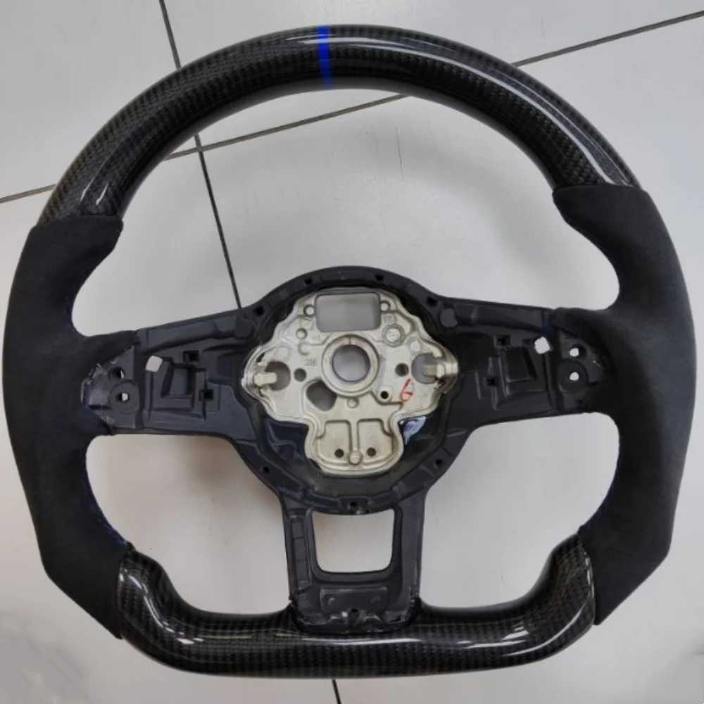 Auto stuurwiel geschikt voor VW Golf MK6 MK7 7.5 GTI GTD GTE R Polo Passat Tiguan Alcantara stuurwiel Auto Accessoires