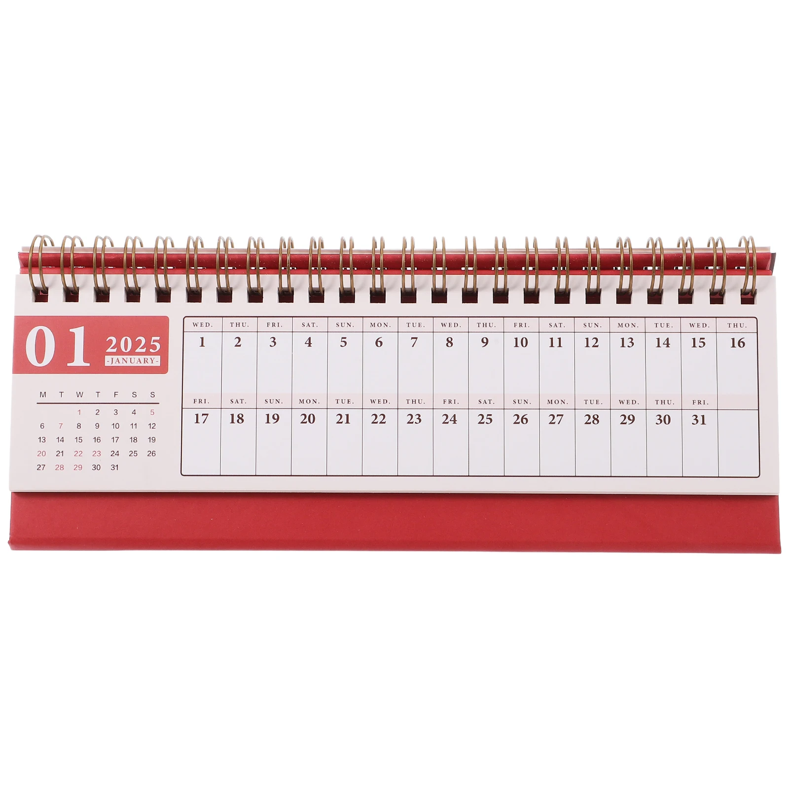 

Self Discipline Punch Desk Calendar Mini Horizontal Planner Small Office Schedule Student Coffee Table Calendars Desktop nament