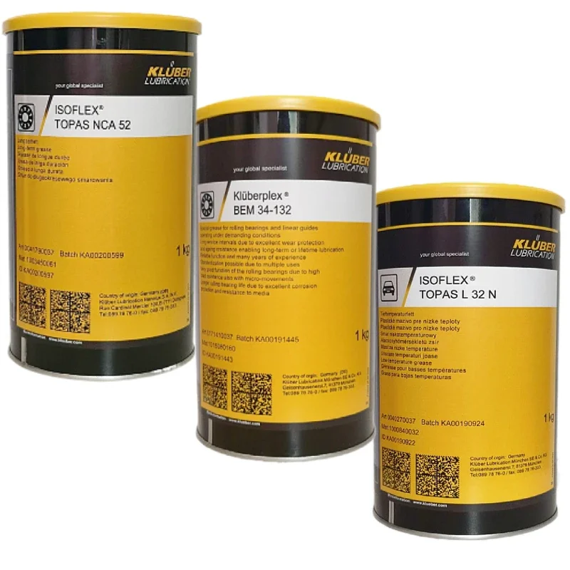 Kruber NBU15 lubricating grease NBU 12 NB 52 NAC52 NBU8EP BEM34-132 BEM 41-141 GB00 GY193 GL261 L32  L32N