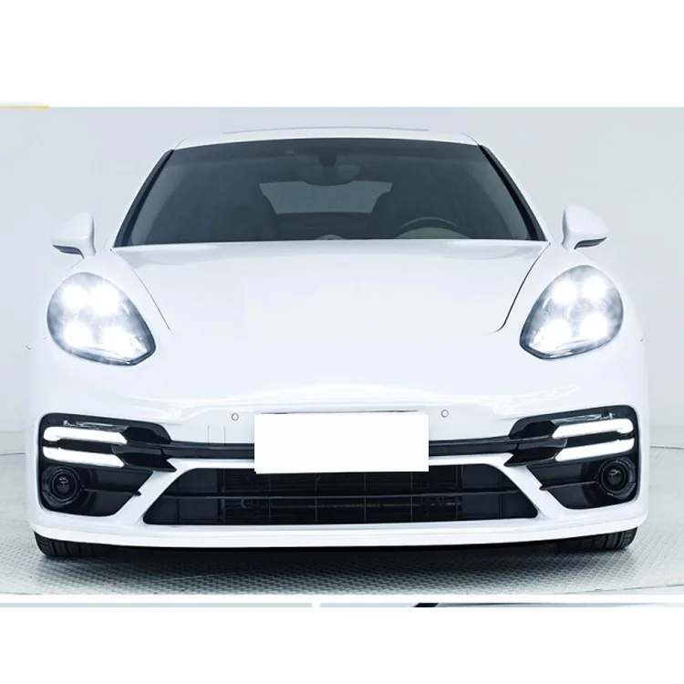 For 970 Upgrade 971.2 Turbo S Style Bodykit DRL LED Headlights Front Bumper for 2010-2016 Plug New Original Quality