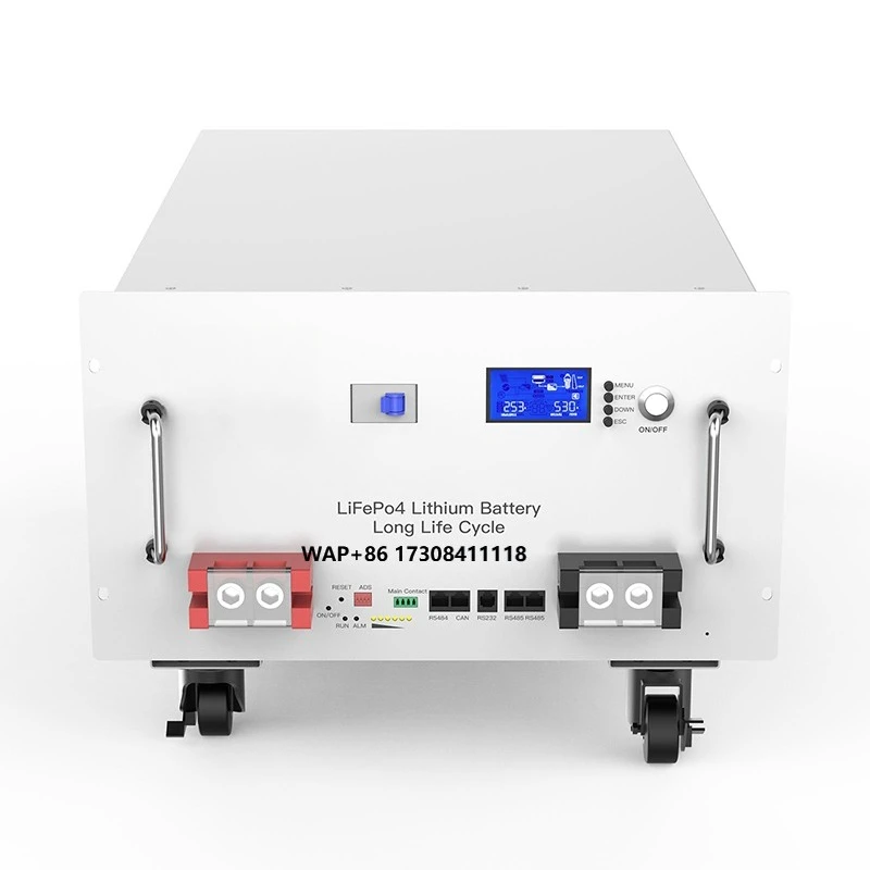 51.2V 280Ah Solar Lithium Battery Energy Storage System 51.2V 280Ah LiFePO4 Pack Hybrid Grid Connection CAN Split