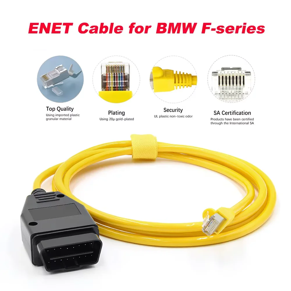 

Новый кабель ESYS ENET для BMW F-series Refresh Hidden Data ICOM Coding ECU Programmer OBD OBD2 Scanner Car Diagnostic Auto Tool