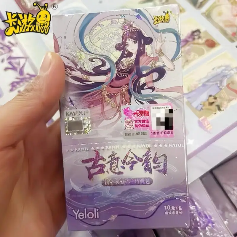 

Коллекционная карточка KAYOU Genuine Yeloli Fairy Dream Leaf, серия Chenxingzhimeng, аниме-фэнтези, игрушка, подарок для девочек на праздник