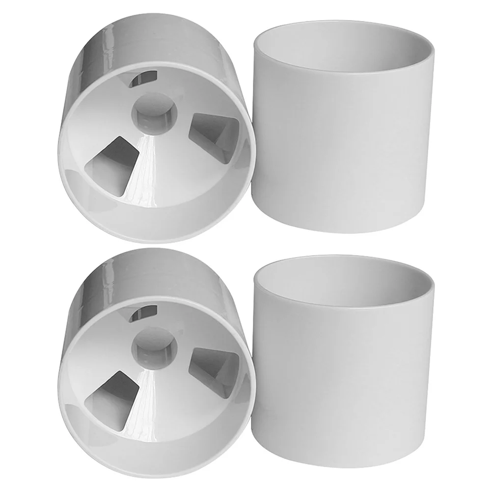 

4Pcs Plastic Golf Hole Cups Practical Golfing Equipment Golf Putting Practice Training Tool Repair Putting Cup