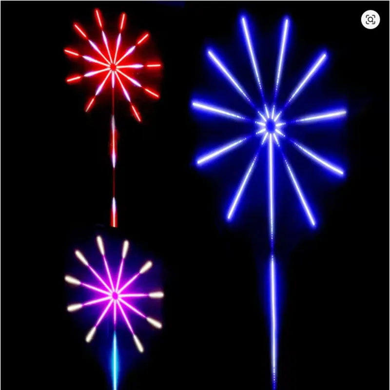 RGBlC fireworks strip light LED Bluetooth APP control smart lights synchronous music bedroom decoration dream lights 5V USB LED
