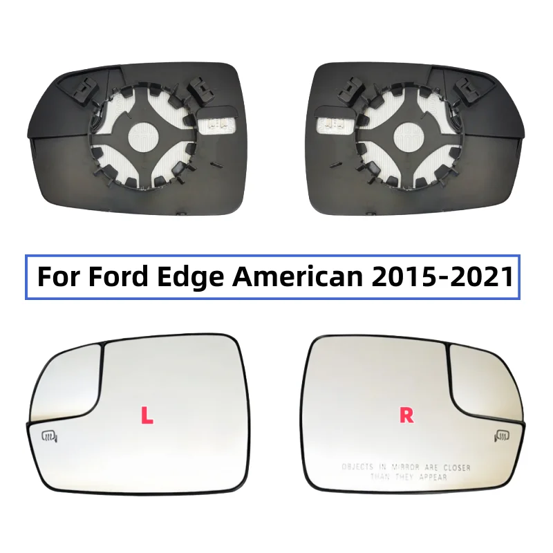

For Ford Edge American 15-21 lenses Reverse lens rearview mirror reflector electric heating glass Car Heated Mirror Glass part